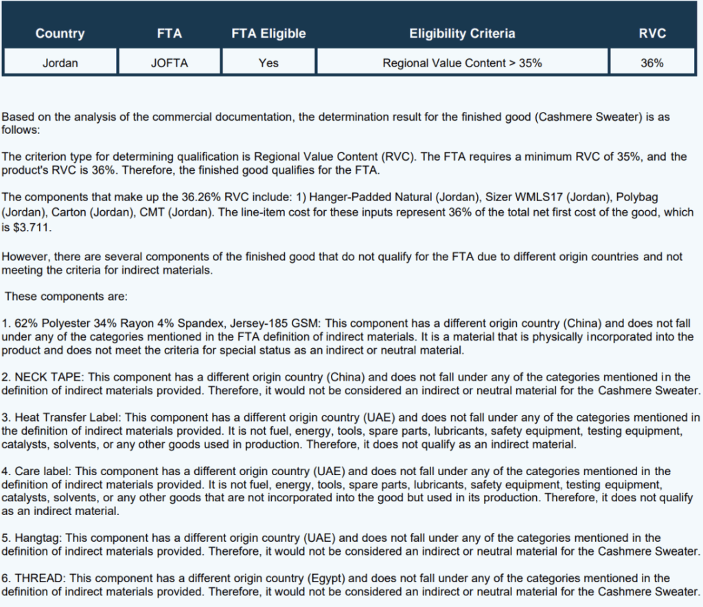ChatFTA - Qualify Goods Under Global FTAs — KYG Trade