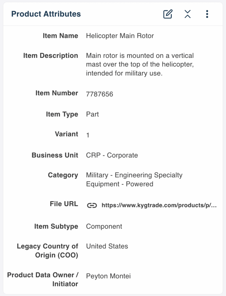 ChatECN™ Export Classification — KYG Trade