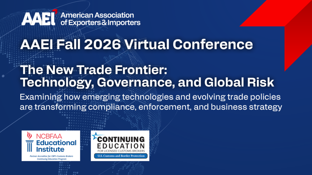 AAEI Fall 2026 Virtual Conference
